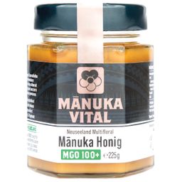 MANUKA VITAL Manuka Honig MGO 100+  - Original, zertifiziert und natürlich aus Neuseeland
