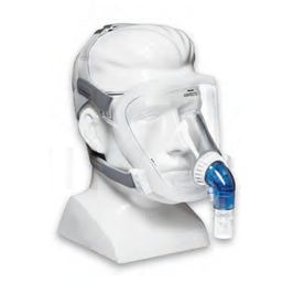 Philips CPAP Maske - Neue FitLife SE Vollgesichtsmaske, Atemmaske (ohne Ausatemventil) mit Kopfba