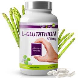 Vita2You L-Glutathion 500mg Kapseln