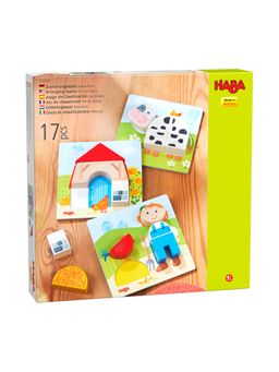 HABA Lernspielzeug Zuordnungsspiel Bauernhof