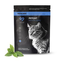 Peticare Muskulatur & Aktiv Pulver-Mix für Katzen, unterstützt Muskelaufbau & Gelenkstabilität