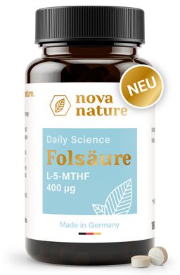Folsäure bioaktiv - von NovaNature®