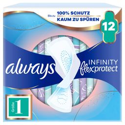 always Binde Infinity FlexProtect   Normal mit Flügeln 12
