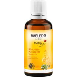 Weleda Baby Bäuchlein-Massageöl - pflegt und entspannt, mit verschiedenen ätherischen Ölen