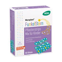 WERO FunkelStern Pflasterstrips Mix für Kinder