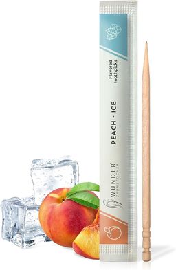 Wunder Zahnstocher - Pfirsich/Ice Einzeln Verpackt XXXL Set