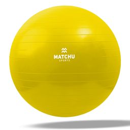 Matchu Sports - Gymnastikball / Pilatesball / Sitzball / Yogaball mit Pumpe 45 cm