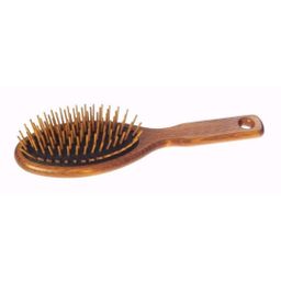 nippes Solingen Pneumatik-Haarbürste, Holzstifte, groß oval, Buche