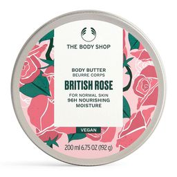 tìlové máslo pro normální pokoku British Rose (Body Butter)