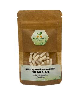 Kräutereck Nahrungsergänzung Katze – Blasengesundheit | mit MSM, Glucosamin & Chondroitin