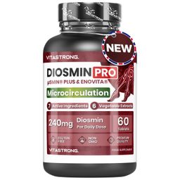 Vitastrong Diosmin PRO - 60 Tabletten, Unterstützung der Mikrozirkulation
