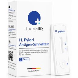 LuxmedIQ Helicobacter Pylori Test (Stuhl) - Schnelltest bei Magenbeschwerden - H. Pylori Selbsttest