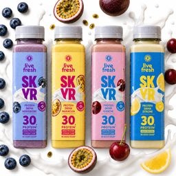 LiveFresh Skyr High Protein Drink - Probierpaket -  Proteinshake Alternative  - 6€ Pfand