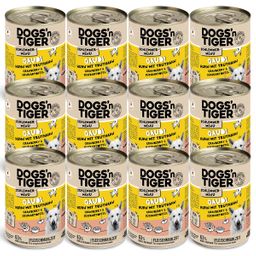 Dogs’n Tiger Adult Hundefutter, Gaudi, Nassfutter, Getreidefrei, Huhn, Truthahn & Cranberry