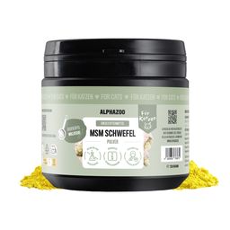 alphazoo MSM Pulver für Katzen – Methylsulfonylmethan