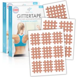 Health Press Gittertape Typ Mix 2er Set – Crosstape & Gitterpflaster