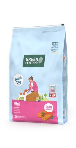 Green Petfood Mini w. Insects 7,5 kg