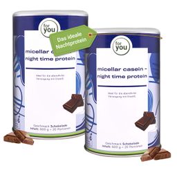 for you Micellar Casein Night Time Protein Doppelpack