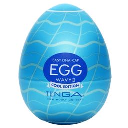 TENGA Egg Wavy II Cool Edition Single