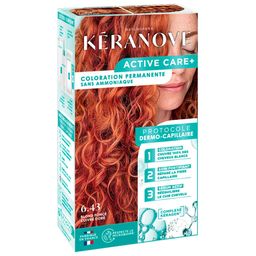 Kéranove Active Care+ Permanente Coloration  (Haarfärbung : 6.43 Dunkelblond Goldenes Kupfer)