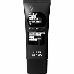 Allies of Skin The One SPF 50 Invisible Sunscreen Gel – Unsichtbare Gesichtssonnencreme