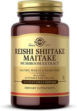 Solgar Reishi Shiitake Maitake Pilzextrakt
