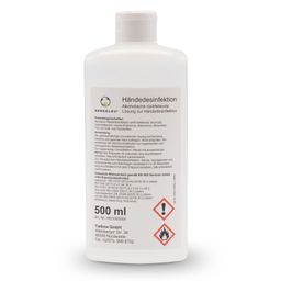Sensalou Hand Desinfektionsmittel auf Alkohol Ethanol Basis für Haut und Hände - 500 ml