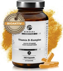 QIDOSHA Vitamin B Komplex bioaktiv mit Kofaktoren