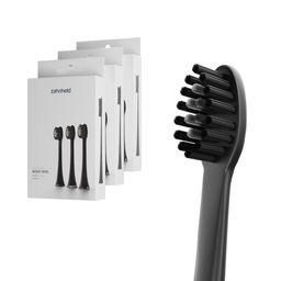 Zahnheld Bürstenkopf Basic Mini schwarz (9 Stück)