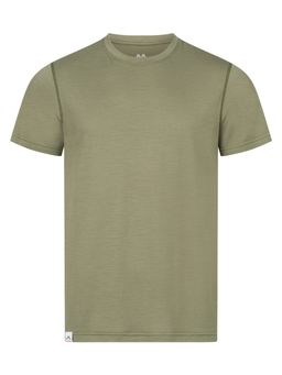 Alpenwert T-Shirt Herren Merino Grün