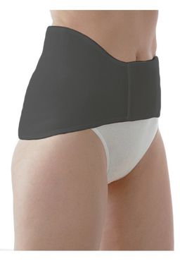 Medima ThermoAS Rückenwärmer Klettverschluß schwarz Gr. L