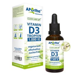 APOrtha® Vitamin D3 Tropfen - 1.000 IE
