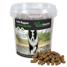 Greenhound Soft-Happen mit Pferd und Kartoffel - glutenfrei - ohne Zuckerzusatz