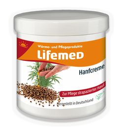 Lifemed Hanfcreme zur Pflege strapazierte Haut