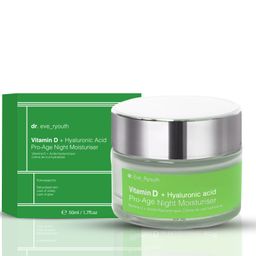 Dr. Eve_Ryouth Vitamin D + Hyaluronsäure Pro-Age Anti-Aging Nachtfeuchtigkeitscreme