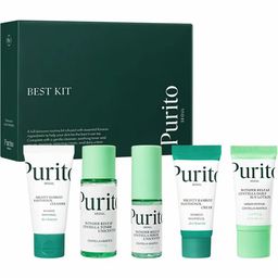 PURITO Seoul Best Kit – Reisegröße Set für Hydratation, Beruhigung & UV-Schutz