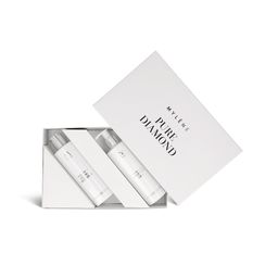 MYLÈNE Pure Diamond Geschenkbox – Duschgel mit Silberglitzer & Gloss-Shampoo, luxuriöse Duftpflege.