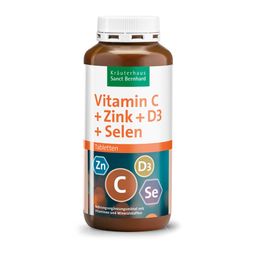 Sanct Bernhard Vitamin C+Zink+D3+Selen-Tabletten