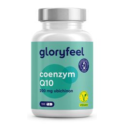 gloryfeel® Coenzym Q10 Hochdosiert - 200mg pro Kapsel - 120 vegane Kapseln (4 Monate)