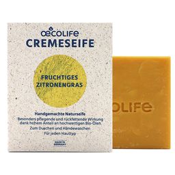 oecolife Feste Naturseife fruchtiges Zitronengras