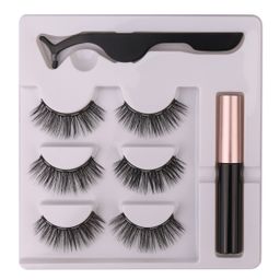 3 PAAR MAGNETISCHE KÜNSTLICHE WIMPERN 12-18-12mm-PALOMA BEAUTIES