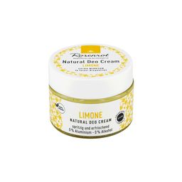 Rosenrot Naturkosmetik - Deo Creme – Limone - 0% Aluminium - 0% Alkohol