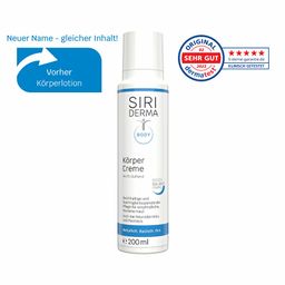 Siriderma Körpercreme leicht duftend