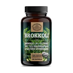 Brokkolisprossen - Brokkoli Kapseln -Stark- aktive Myrosinase DE SCHEUNENGUT® 180 Kapseln