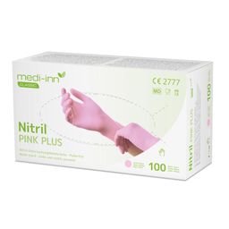 Medi-Inn Nitril Pink Plus Einmalhandschuhe