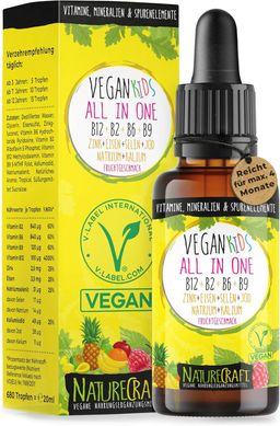 NatureCraft KIDS Vegan All-in-One Tropfen