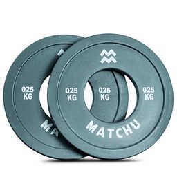 Matchu Sports - Mini Fractional Plates 0,25 kg - 2er Set - Hantelscheiben 50 mm