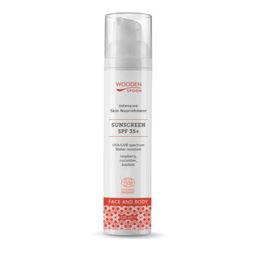 Wooden Spoon Sonnenmilch für Körper und Gesicht SPF 35+