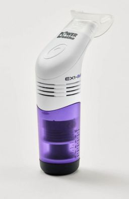 POWERbreathe EX1 Medic Atemtrainer, trainiert Ausatmungsmuskulatur, leichter Widerstand
