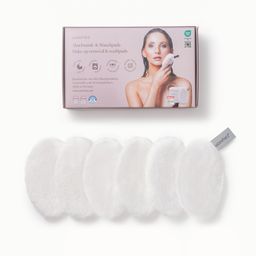 waschies nachhaltige Abschminkpads "White Edition" - 6er Set